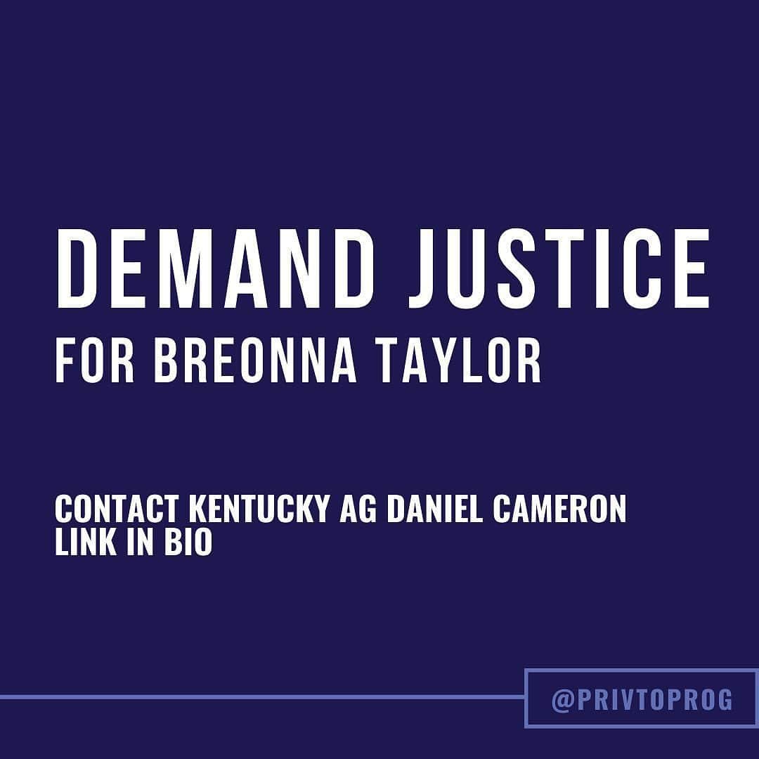 ミッキー・サムナーさんのインスタグラム写真 - (ミッキー・サムナーInstagram)「Link in my bio. Let’s go people Repost from @privtoprog • ➡️ 96 days. Demand justice for Breonna Taylor now at link in bio. #ShowUp @danieljaycameron  #justiceforbreonnataylor」6月18日 10時26分 - sumnermickey