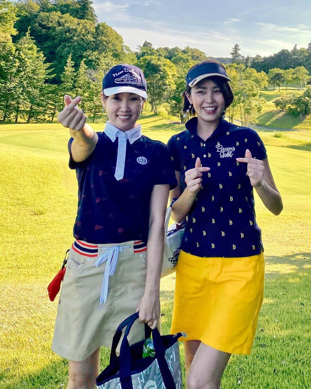 吉永愛さんのインスタグラム写真 - (吉永愛Instagram)「昨日の私と美香ちゃん @mika_saka のゴルフファッション⛳️ @newbalancegolf_japan  @beamsgolf  @callawaygolf_japan  #アバイディングクラブゴルフソサエティ  #ゴルフ  #ゴルフ女子 #ゴルフウエア  #ゴルフファッション  #golf #vg_fashion  #キャロウェイ #callaway」6月18日 10時36分 - a.i.yy