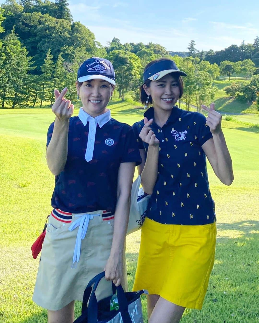 吉永愛さんのインスタグラム写真 - (吉永愛Instagram)「昨日の私と美香ちゃん @mika_saka のゴルフファッション⛳️ @newbalancegolf_japan  @beamsgolf  @callawaygolf_japan  #アバイディングクラブゴルフソサエティ  #ゴルフ  #ゴルフ女子 #ゴルフウエア  #ゴルフファッション  #golf #vg_fashion  #キャロウェイ #callaway」6月18日 10時36分 - a.i.yy