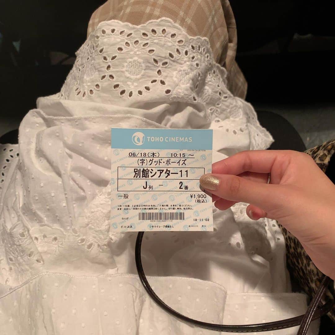 藤田日和のインスタグラム：「🎬 #グッドボーイズ」