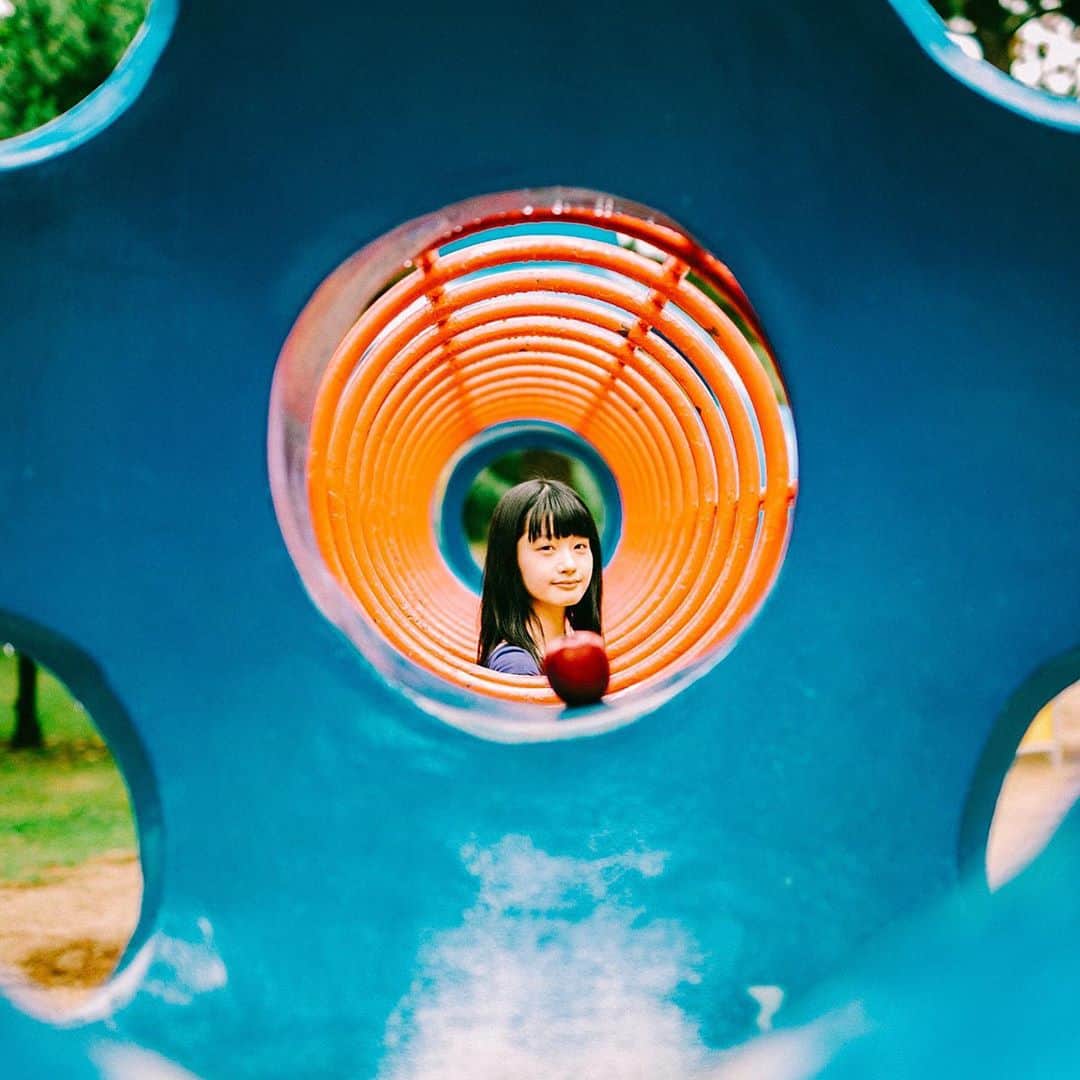 hiderin777のインスタグラム：「. . . 🌀 . . #contax #distagon35mm」