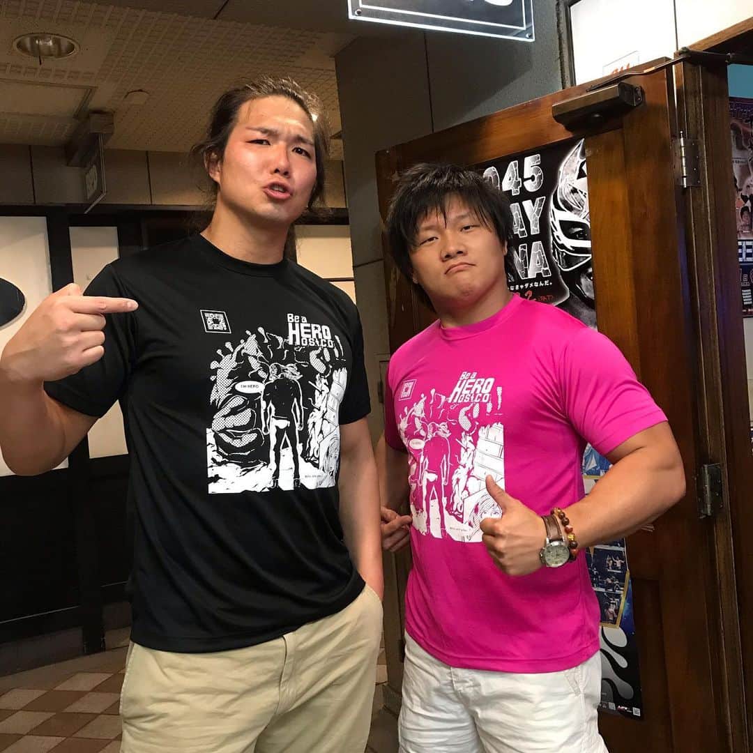 ジェイク・リーさんのインスタグラム写真 - (ジェイク・リーInstagram)「皆でこれ着て元気出そう💪  #bar045 #プロレス応援Tシャツプロジェクト」6月18日 21時48分 - jakelee19890119