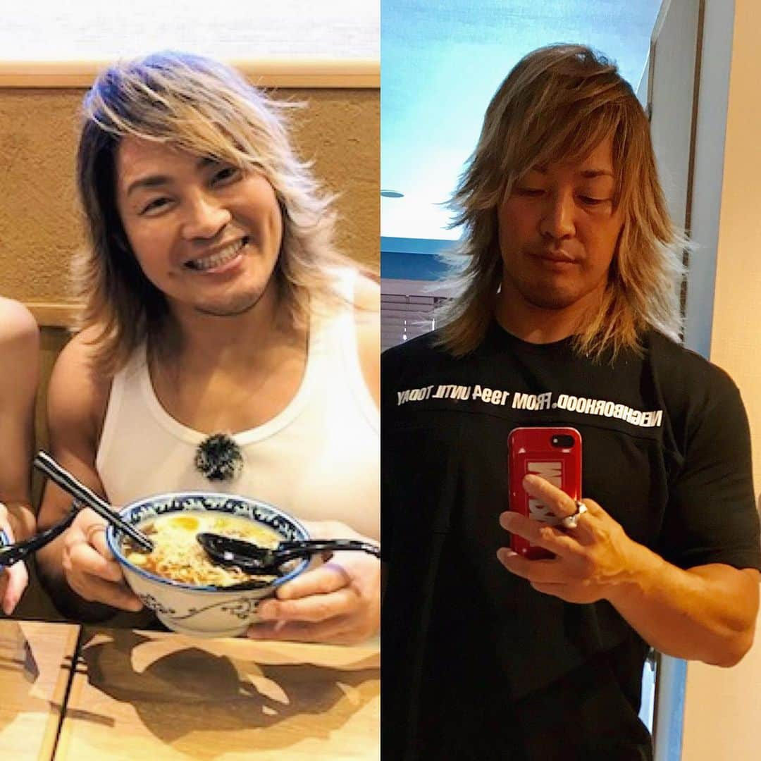 棚橋弘至さんのインスタグラム写真 - (棚橋弘至Instagram)「-10kg🍜👍 #鉄の意志」6月18日 22時01分 - hiroshi_tanahashi