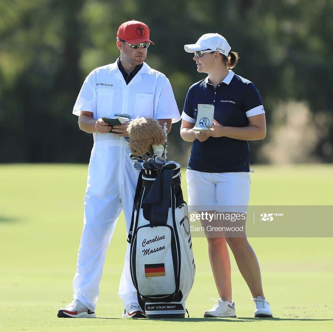 キャロライン・マッソンさんのインスタグラム写真 - (キャロライン・マッソンInstagram)「Our #LPGACaddies are a huge part of the LPGA and every player’s success. They’re our teammates and most importantly our friends, on and off the golf course!  Thank you @jamielongman23 for your help and friendship. Most of the caddies have been out of work since March so let’s all come together and raise some money for them by donating to the new LPGA Caddie Relief Fund. Text Caddie1950 to 41444 or go to https://bit.ly/LPGACaddies 🙏」6月18日 21時56分 - caro_masson_