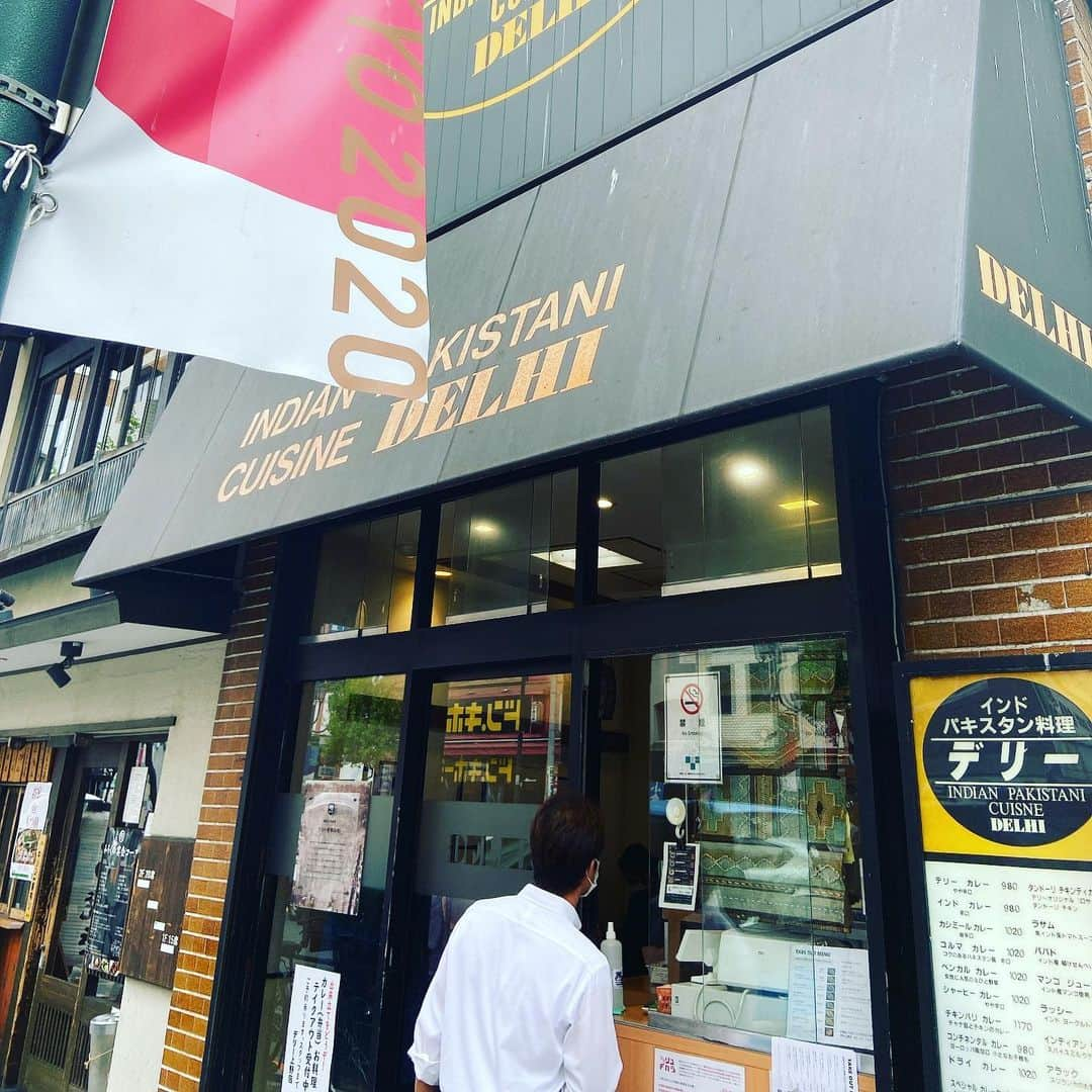 林家木久蔵（2代目）さんのインスタグラム写真 - (林家木久蔵（2代目）Instagram)「久々のデリー！食べたかったぞ〜。日替わりのチキンカラヒ、私のツボ❗️こりゃまた木曜行かねば😀 #デリー #DELHI #カレー #デリーのカレー #上野広小路 #湯島」6月18日 14時04分 - kikuzo2nd