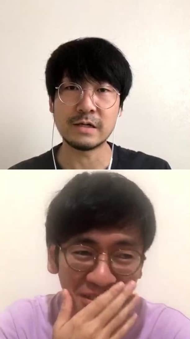 福井俊太郎のインスタグラム：「本当なら３月から毎月やるはずだった新ネタライブが、、コロナの影響により中止に、、そして、、この７月ついに第1回が開催されようするが、、大問題が発生！？ #自分で笑っちゃうくらい変な出来事 #安田は泣き笑いしてた #自分達の話で泣き笑いできるっていいよね #是非ライブ観てほしいですぅ #低ねと」