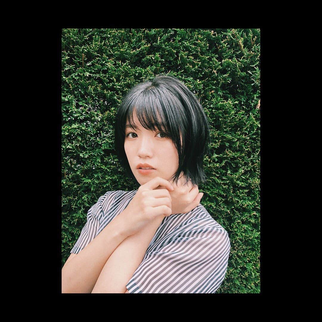 美山加恋のインスタグラム：「#ritz #代官山 やっといけました☺︎ 元の長さにばっさり まいこさんありがとう~」