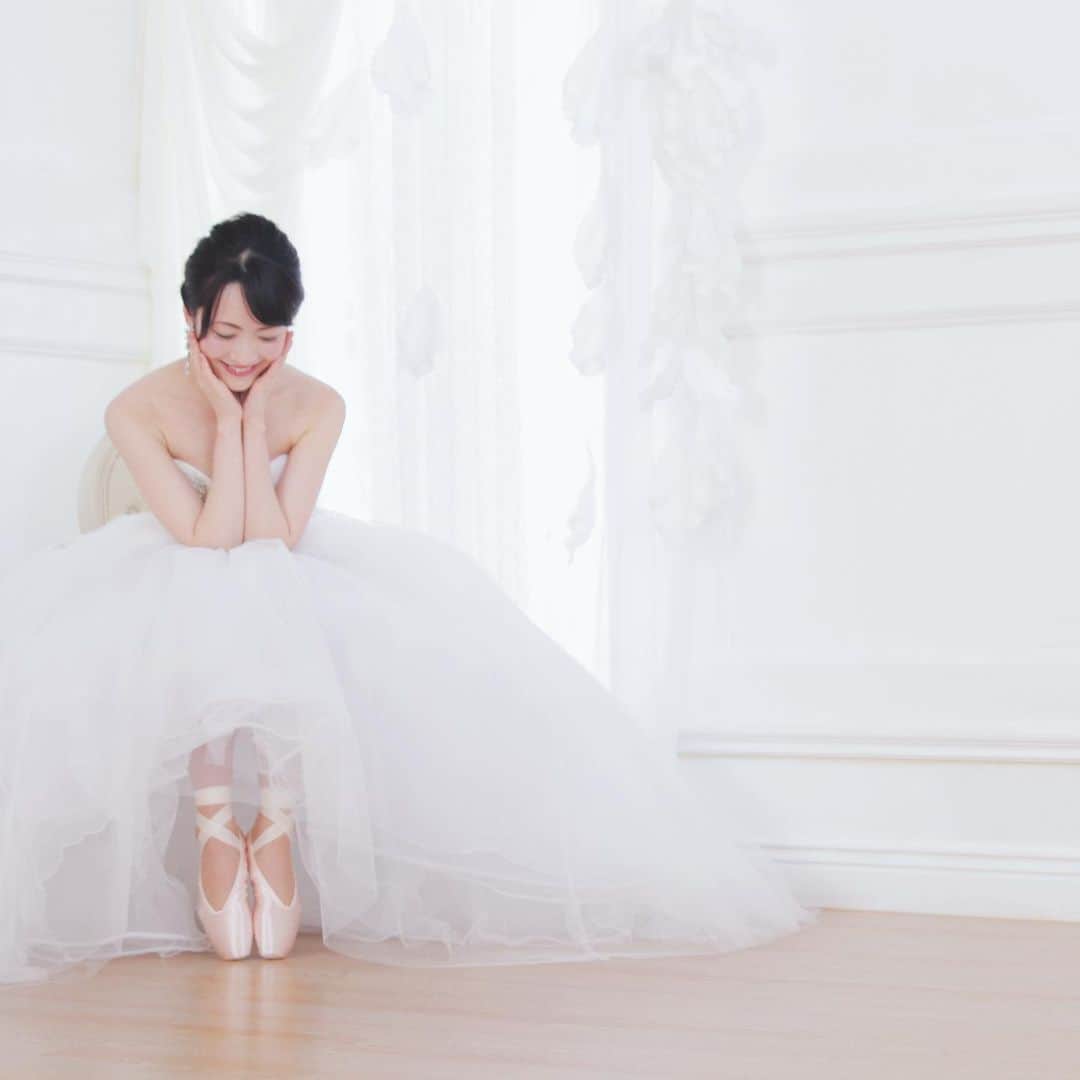 CLAIREのインスタグラム：「バレリーナ花嫁✨ ・ @clairebridalstudio」
