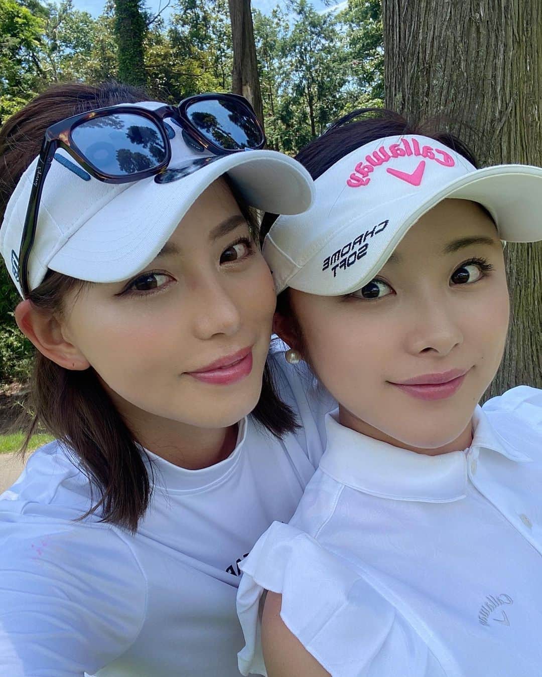 原田怜奈のインスタグラム：「毎日のように連絡とる人 その①野田すみれ🐻笑  可愛かったなぁ😊♥️ ゴルフサバイバルぶりの😂 来週は一緒にラウンド⛳️♥️ この日は3バーディ😃 . . . . . #ゴルフ女子　#ゴルフ　#GOLF #ラウンド　#ゴルフサバイバル」