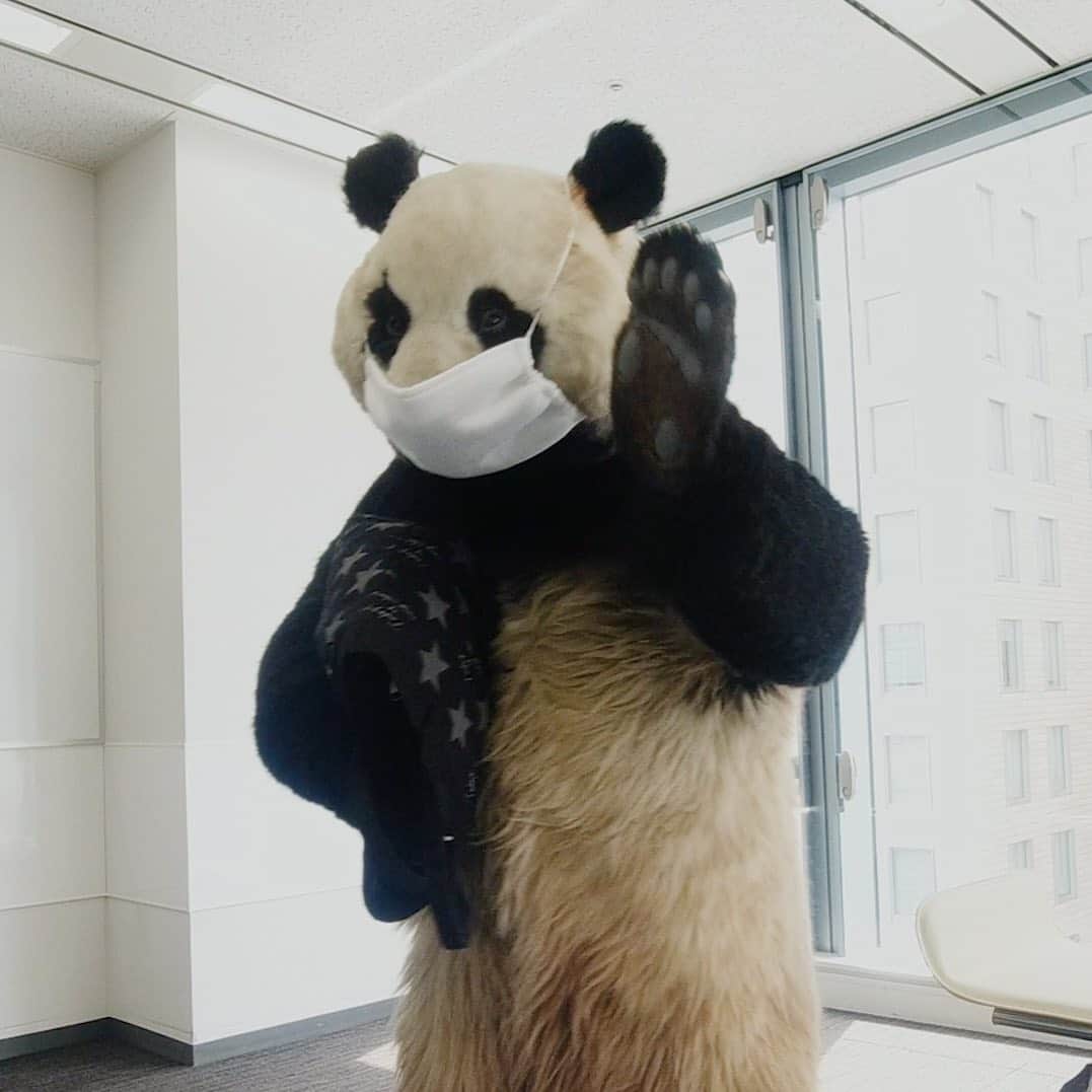 星星（セイセイ）さんのインスタグラム写真 - (星星（セイセイ）Instagram)「👛 . #買い物に行ってきまーす . きょうの #ベラベラENGLISH は…💯 🌟Wait a second 🌟ちょっと待って . #星星 #パンダ #panda #pandagram #パンダ好きな人と繋がりたい #ZIP!」6月18日 16時14分 - seisei_panda