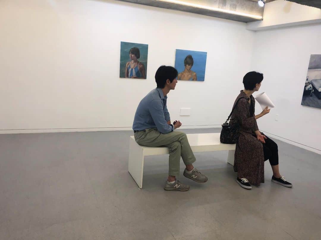 イ・エルのインスタグラム：「_ Show room 서동욱 스페이스 윌링앤딜링 -6/21」