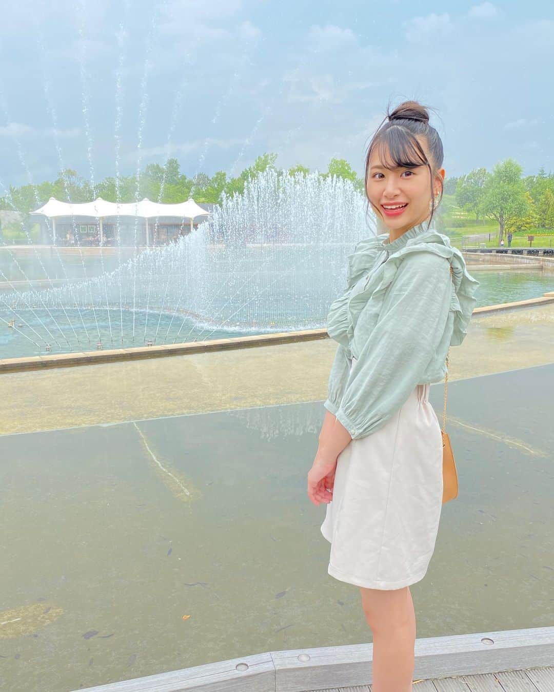 富永夢有さんのインスタグラム写真 - (富永夢有Instagram)「. 時間によっては噴水もありますよ⛲️ . . #NGT48 #富永夢有 #国営越後丘陵公園 #長岡 #噴水 #地元を盛り上げたい」6月18日 19時39分 - tomichan_0716