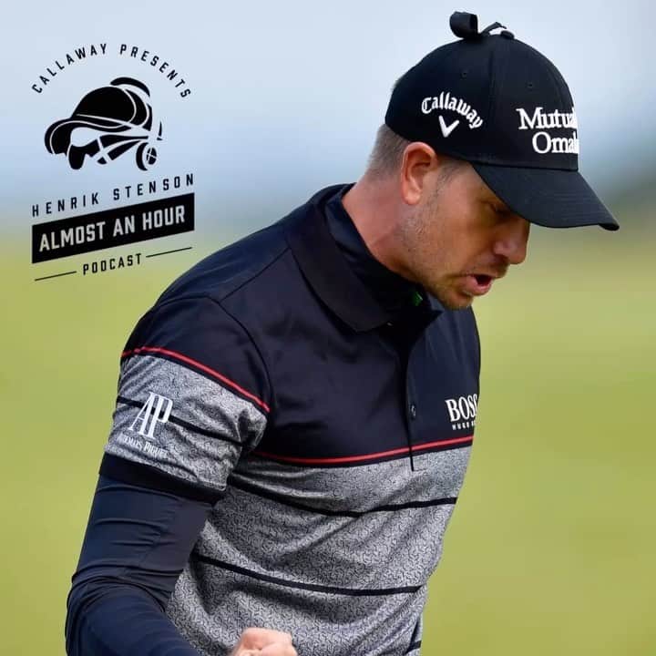 ヘンリク・ステンソンのインスタグラム：「EPISODE 2 of my NEW PODCAST SERIES “Almost an hour w/Henrik Stenson” is out!! #AlmostAnHour #Podcast #Golf #Golfer  Click the link in my bio to listen and subscribe 🎧  @callawaygolf」