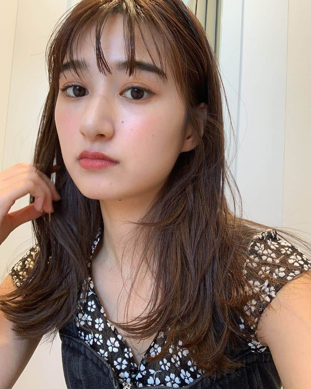 濱田よりかさんのインスタグラム写真 - (濱田よりかInstagram)「🐼. 少し前にやっとヘアメンテに行けた🧡 . 短めにしてもらったから動きが出やすくていい感じ😚」6月18日 20時10分 - yorika_hamada