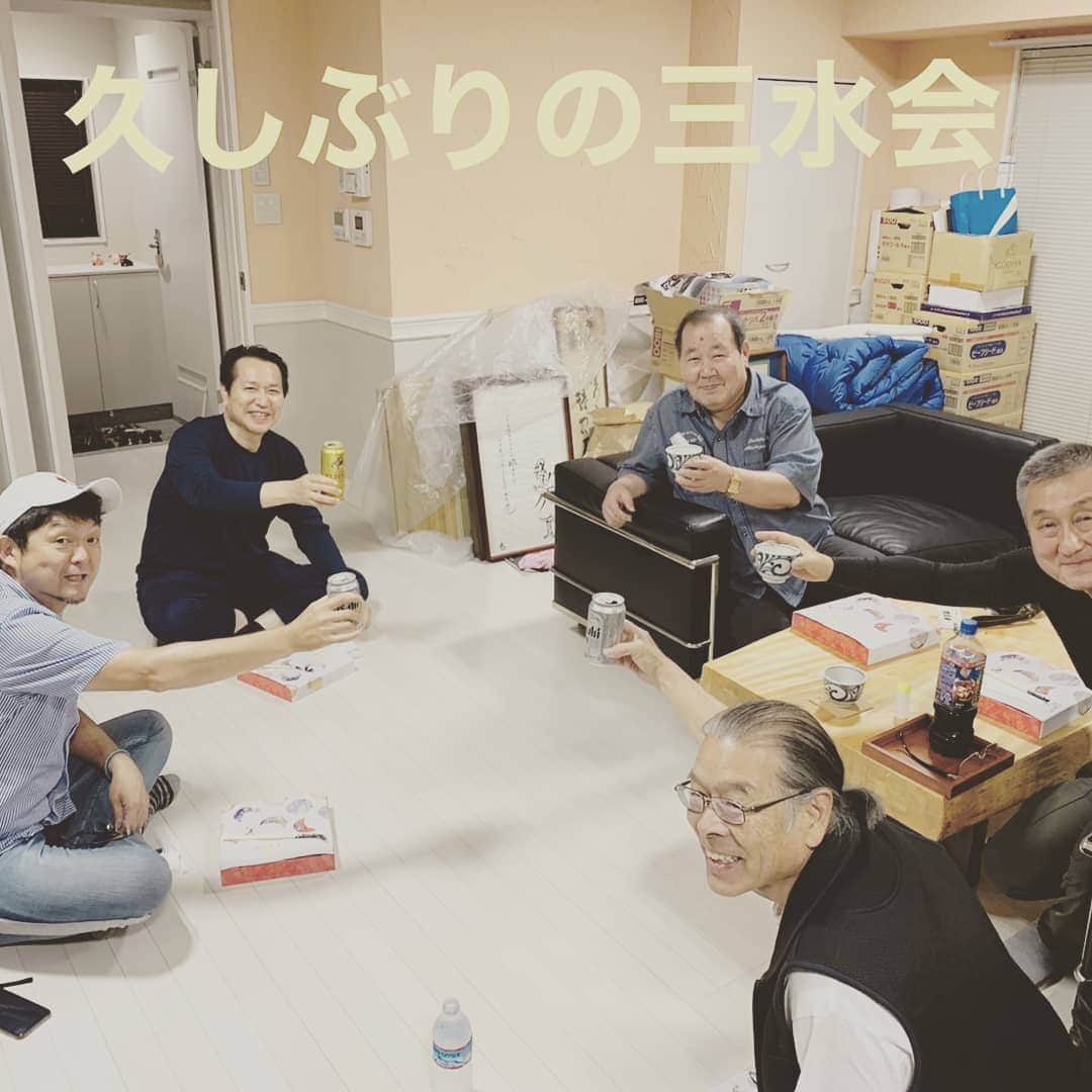 松本隆博のインスタグラム：「。 今日は、松山俳句の会 三水会の集いでしたー^^; 飲みましたー(￣▽￣;)」