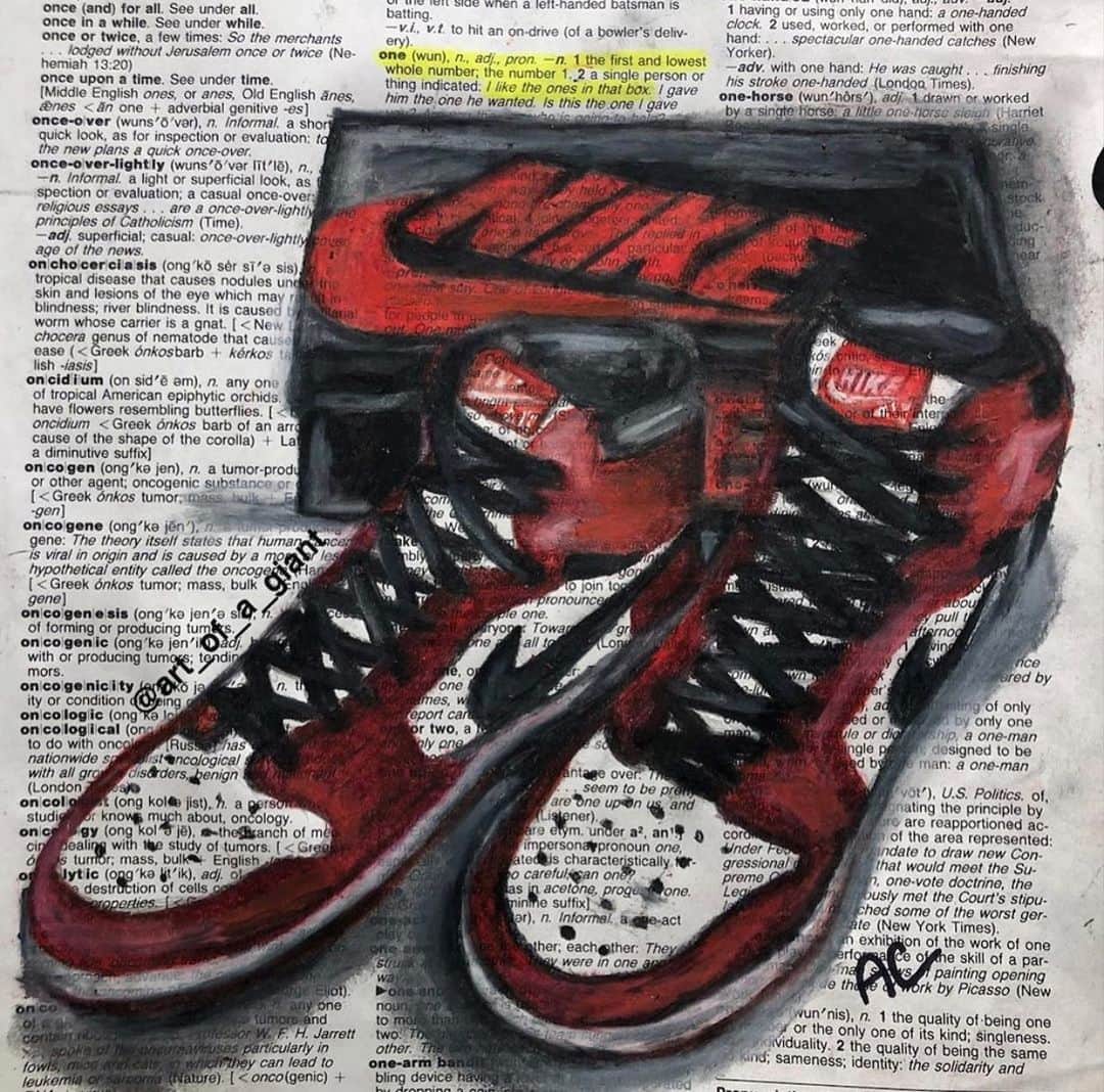 Nice Kicksさんのインスタグラム写真 - (Nice KicksInstagram)「One - The first and lowest whole number; the number one. 1️⃣ (via @art_of_a_giant)」6月19日 0時10分 - nicekicks