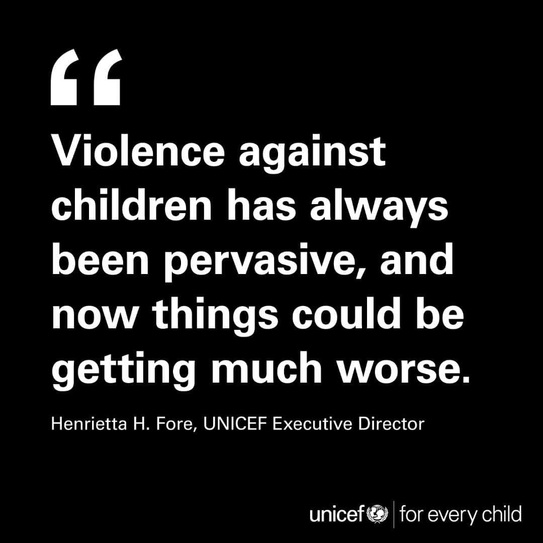 unicefさんのインスタグラム写真 - (unicefInstagram)「Lockdowns, school closures, and movement restrictions due to #COVID19 are leaving children even more vulnerable to violence. ⠀ ⠀ From strengthening child helplines to designating social service workers as essential, governments need to urgently scale up resources to keep children safe, now and for the future. #ENDviolence ⠀」6月19日 0時45分 - unicef