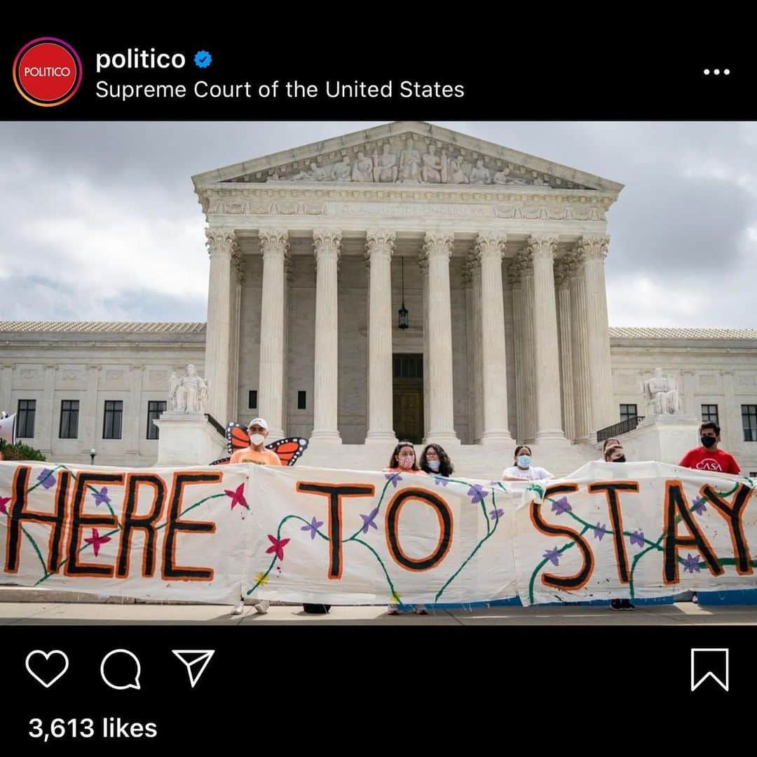 トームさんのインスタグラム写真 - (トームInstagram)「‘Shotgun blasts into the face’: Trump fumes over Supreme Court losses The president’s comparison came after the nation’s highest court rejected his administration’s attempt to end DACA. (By QUINT FORGEY 06/18/2020 @politico) . “President Donald Trump on Thursday pilloried a pair of high-profile defeats for his administration this week at the Supreme Court, describing the twin decisions as “shotgun blasts into the face” of conservative Americans.  The president’s comparison, issued via social media, came shortly after the nation’s highest court rejected his administration’s attempt to end DACA program protections for roughly 650,000 immigrants — most of whom entered the U.S. illegally as children more than a decade ago. . “These horrible & politically charged decisions coming out of the Supreme Court are shotgun blasts into the face of people that are proud to call themselves Republicans or Conservatives,” Trump wrote on Twitter. “We need more Justices or we will lose our 2nd. Amendment & everything else. Vote Trump 2020!” The president also retweeted an excerpt of conservative Justice Clarence Thomas’ dissent in that case, and pondered online: “Do you get the impression that the Supreme Court doesn’t like me?” Earlier this week, the administration endured another loss when the court handed down its ruling protecting gay, lesbian and transgender employees from being disciplined, fired or turned down for a job based on their sexual orientation. .  Trump was less openly critical in the immediate aftermath of that verdict Monday, saying that “we live with the decision of the Supreme Court” and calling it a “very powerful, very powerful decision, actually.” .  But the president seemed particularly stung Thursday by the outcome of the DACA case, which saw Chief Justice John Roberts join the court’s Democratic appointees in a 5-4 decision.h  Roberts also sided with the court’s liberal justices Monday in the anti-discrimination case — as did Neil Gorsuch, a Trump appointee, who authored the court’s majority opinion. . #SCOTUS #DACA」6月19日 2時53分 - tomenyc