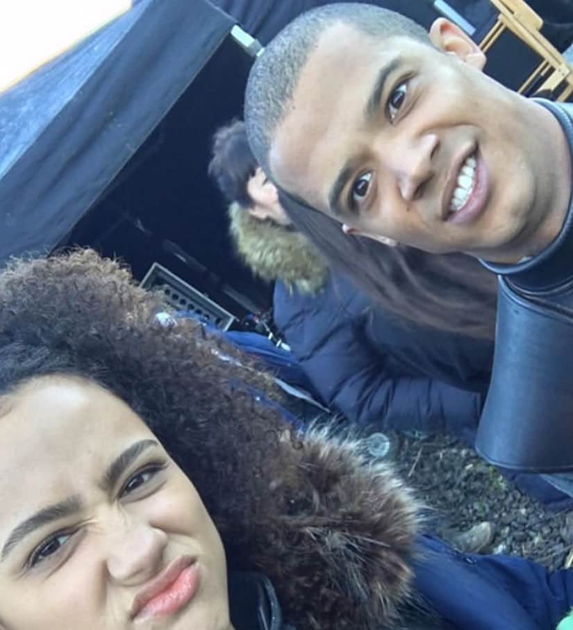 Just Jaredさんのインスタグラム写真 - (Just JaredInstagram)「Do you miss Missandei and Grey Worm as much as we do?! @gameofthrones star @nathalieemmanuel posted a birthday message to her co-star @raleighritchie and shared some fun pics! #GameofThrones Photo: regram @nathalieemmanuel」6月19日 4時08分 - justjared