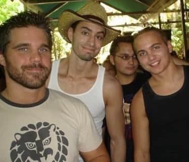 ジョーイ・ライアンのインスタグラム：「‪Happy Birthday to @brancutler! (and #tbt to 2008 maybe?)‬」