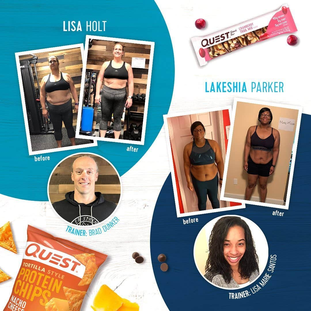 questnutritionさんのインスタグラム写真 - (questnutritionInstagram)「Congrats to the incredible TOP 10 of the 3rd Annual Quest + @NASM_FITNESS 90 Day Transformation Challenge! (SWIPE LEFT TO SEE THEIR AMAZING TRANSFORMATIONS!) 💪💙🏃‍♂️🏃‍♀️🏋️‍♂️🏋️‍♀️ • We had unique circumstances this year given the COVID-19 pandemic came upon us in the middle of this challenge. Some of the unforeseen changes the contestants faced included their gyms closing, limited to their homes, and no face-to-face time between trainer and client. Eighty nine (89) #NASM Certified Personal Trainers & client pairs made it to the final round at the end! Finalists were selected by the NASM Master Instructors based on % of weight loss or gained relative to starting weight and overall body transformation. • We will be announcing the winning team in the near future. They will receive a $20,000 grand prize to be split b/w them, a year supply of Quest goodies, & more! Stay tuned! 🙌  #OnaQuest #NASMCPT」6月19日 6時01分 - questnutrition