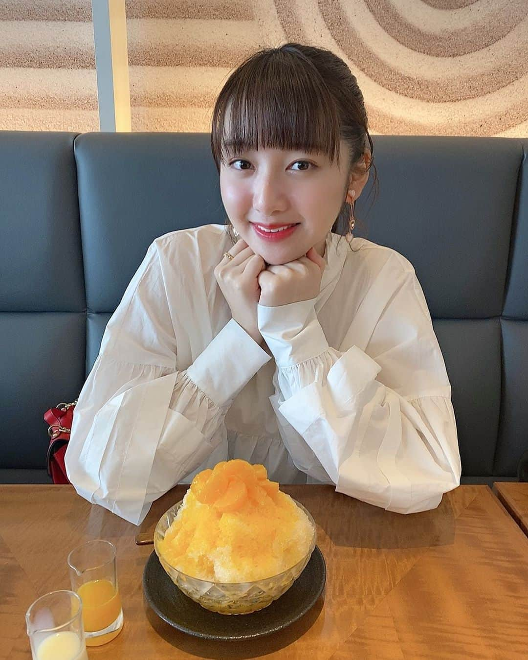 鉄戸美桜のインスタグラム：「かき氷はじめした🍧♡♡」