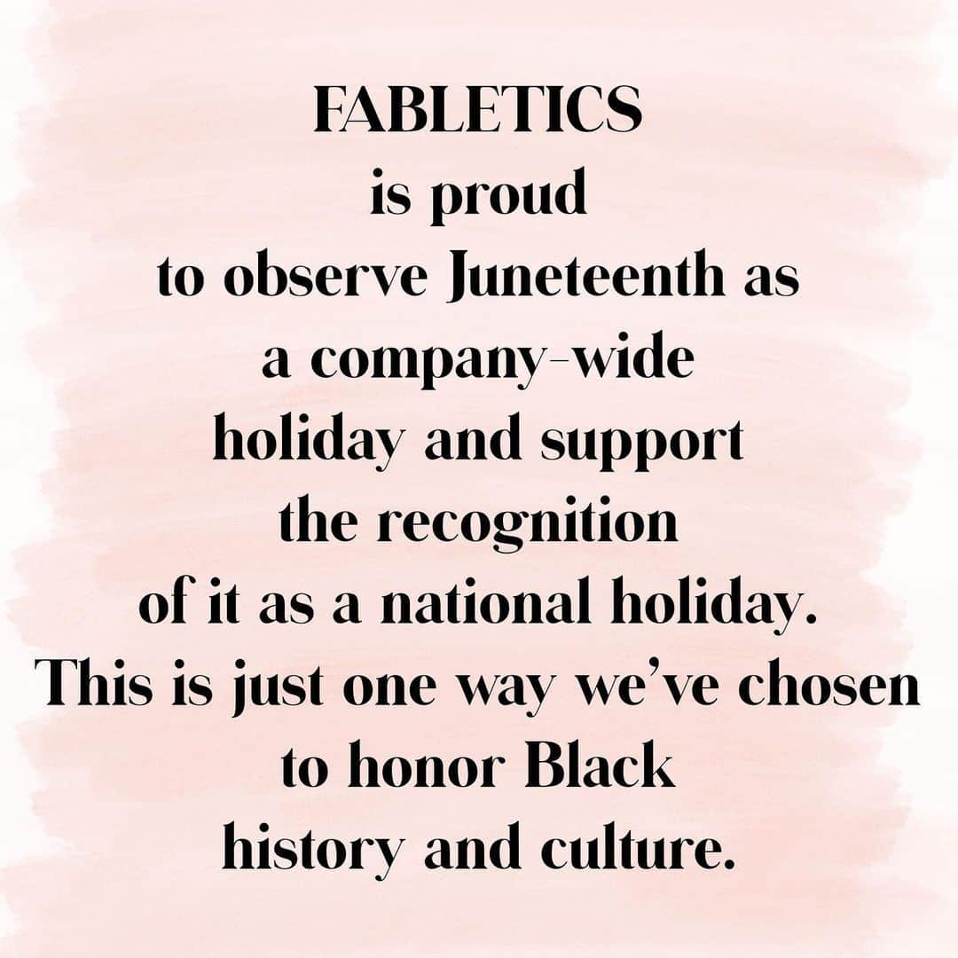 ケイト・ハドソンさんのインスタグラム写真 - (ケイト・ハドソンInstagram)「Today my company @fabletics will be closed ❤️ #JUNETEENTH #blacklivesmatter #fableticsfriday #cofounder #joinus #togetherwechange」6月19日 16時10分 - katehudson