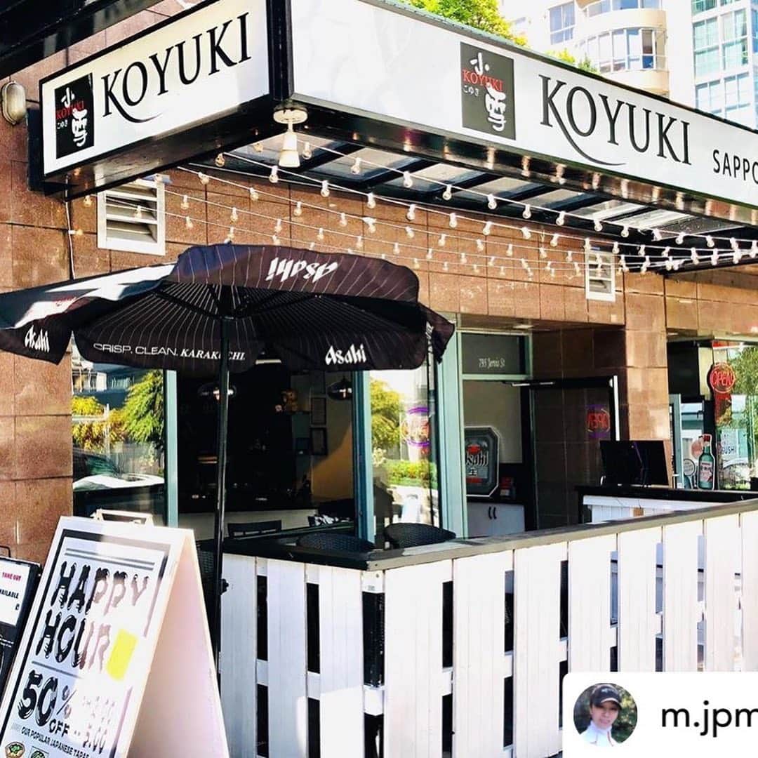 Koyukiさんのインスタグラム写真 - (KoyukiInstagram)「Posted @withregram • @m.jpmasako The patio is the best in summer.  Relax and toast with beer!🍺&🍺 #koyukiramen #vancouvergiveaway #giveaway #yvreats #yvrfoodie #604now #604eats #vancouverfoodie #vancityeats #vancouvereats #dishedvan #robsonstreet #ramenlover #ramennoodles #japanesefood #visitjapan #foodcouver #eatcouver #foodphotography #foodielife #dailyfoodfeed #f52grams #japanesenoodles #noodlelover #narcityvancouver #curiocityvan#crunchvancouver #vanfoodie #eatwithme」6月19日 16時26分 - koyukikitchen