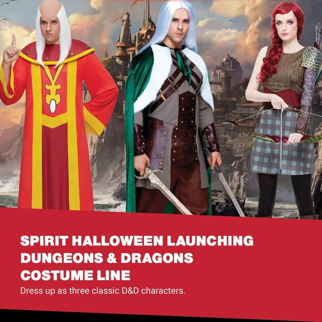 クリス・ハードウィックさんのインスタグラム写真 - (クリス・ハードウィックInstagram)「Dungeons & Dragons and Spirit Halloween have joined forces for a new collaboration for officially licensed costumes and merchandise!⁠ link in bio」6月19日 8時01分 - nerdist