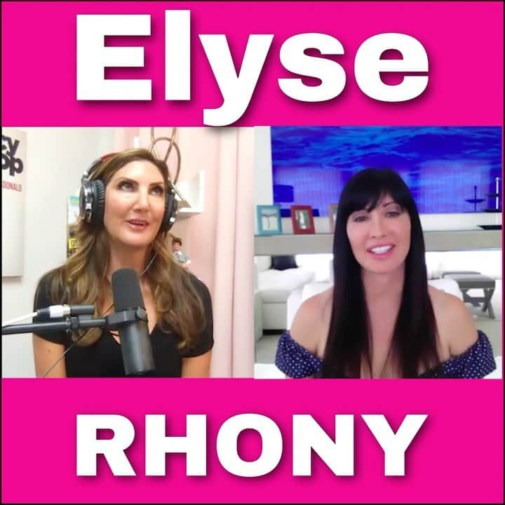 ヘザー・マクドナルドのインスタグラム：「Do you agree with Elyse? What do you think of Dorinda vs. Tinsley? I have newest #RHONY member @elyseslaine on today’s Juicy Scoop and she answered everything! Getting on the show, her fallout with Ramona, Sonja’s accessory comment and more!」