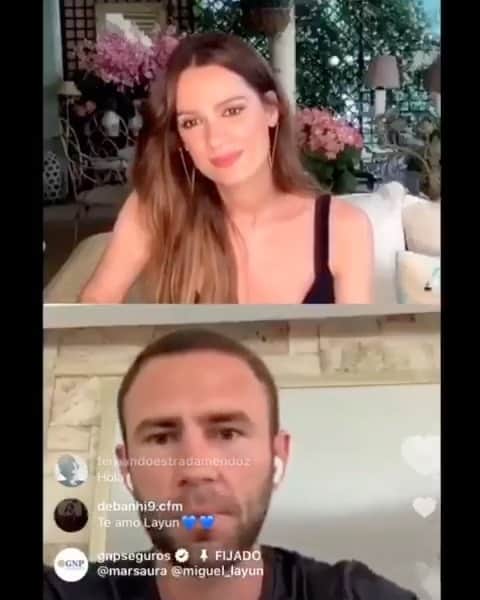 ミゲル・ラジュンのインスタグラム：「Muchas gracias @marsaura y @gnpseguros por esta plática, me la pasé muy a gusto y ojalá también la gente la haya disfrutado!! 🙌🏻🙌🏻」