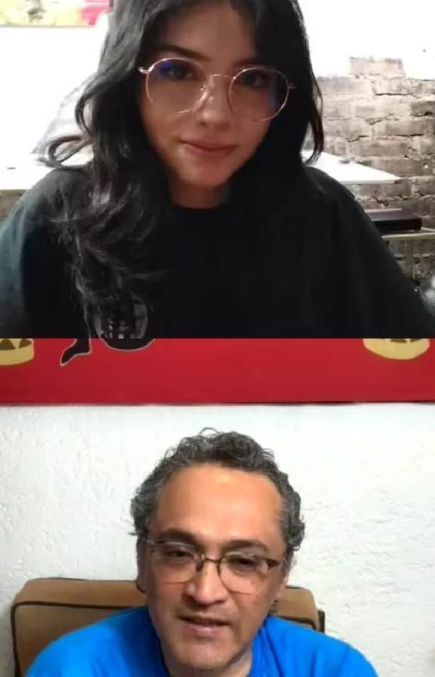のインスタグラム：「Voy a dejar unos días por acá la entrevista de hoy, respondiendo preguntas junto @laarqueria... Además @laarqueria está haciendo una rifa de una camiseta firmada por las personas a las que él ha entrevistado en los últimos días, incluida yo... Es válido para todo el mundo y participas siguiendo, compartiendo y interactuando con @laarqueria」