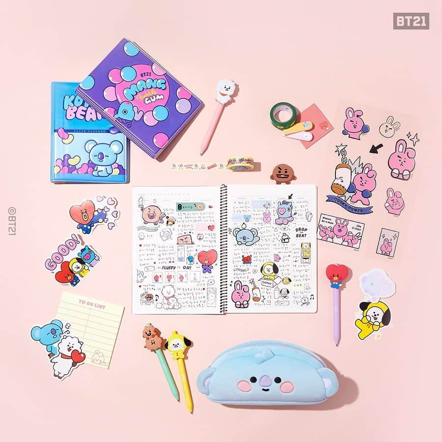 BT21 Stars of tomorrow, UNIVERSTAR!さんのインスタグラム写真 - (BT21 Stars of tomorrow, UNIVERSTAR!Instagram)「Feels like a looong week. 😥 But what if it's plotted with #BT21 goodness?! ⠀ Check out the introduction to BT21 diary-deco hacks now, and make your days all cute & colorful! 👉Link in bio ⠀ #JournalHacks #PlanWithMe #JournalWithMe #DiaryDecoration #Hobby #Stationery」6月19日 10時31分 - bt21_official