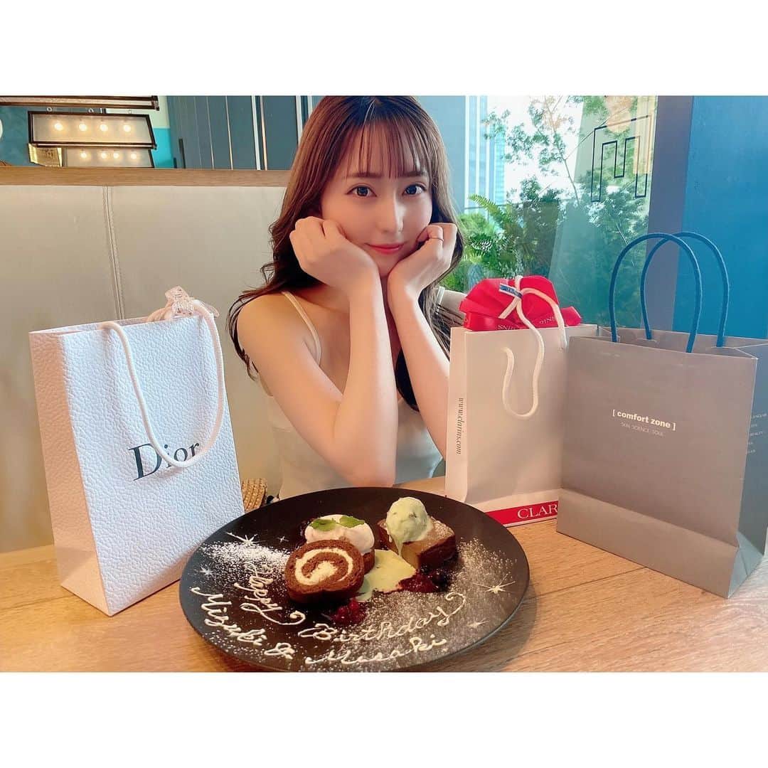 堀尾実咲のインスタグラム：「だいじにつかうね☺️🎂🎁 #birthdaypresent」
