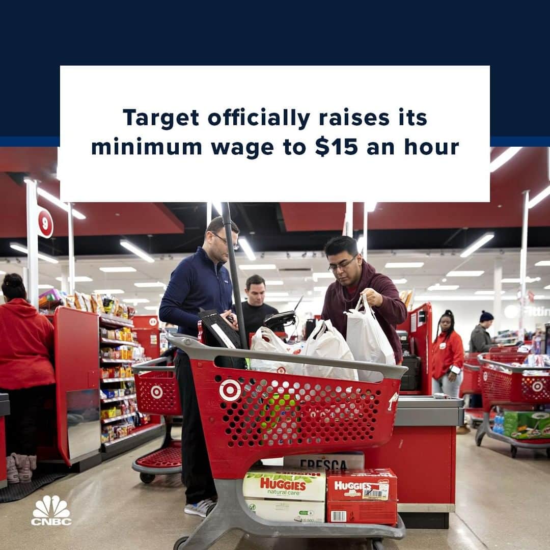 CNBCさんのインスタグラム写真 - (CNBCInstagram)「Target announced it is raising its ...