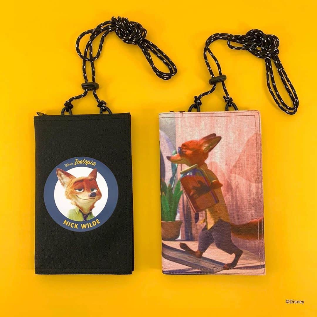 のインスタグラム：「トラベルウォレット🦊🧡 ちょっとしたおでかけや旅行のときに便利！ もちろん普段使いにも🦊🧡 #kiddyland #キデイランド #zootopia #ズートピア #nickwilde #ニックワイルド  #ニック #judyhopps #ジュディホップス  #ジュディ #🦊🐰 #disney #ディズニー  #2020年6月27日発売」