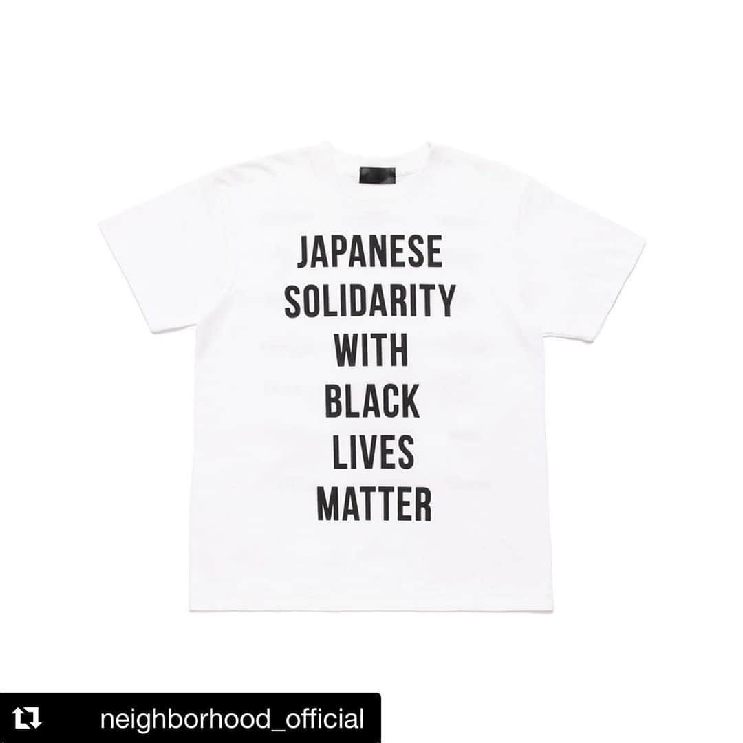 滝沢伸介さんのインスタグラム写真 - (滝沢伸介Instagram)「#Repost @neighborhood_official ・・・ We support the struggle against injustice. We have joined forces to raise awareness and contributions in Japan. All profits from the sale of this T shirt will be donated to Black Lives Matter, Equal Justice Initiative and charities that invest in the future of the Black American community via education. Pre order from 11am Saturday 20th June to 10:59am Monday 22nd June at www.humamade.jp delivering only to addresses in Japan. Residents in the U.S.A will be able to pre order from 10pm Friday 19th June to 9:59pm Sunday 21st June at www.bbcicecream.com We appreciate your generous support.﻿ _______________________________________________﻿ ﻿ 我々は不当な扱いに対する闘いを支援します。﻿ 日本国内での認識を高め寄付を募るため、この問題に賛同するブランドと協力してTシャツを製作しました。﻿ 売上の利益は全額「Black Lives Matter」「Equal Justice Initiative 」及び、教育を通してブラックアメリカンコミュニティの未来に投資をする慈善団体に寄付されます。﻿ 6月20日(土)11時から6月22日(月)10時59分まで www.humanmade.jp での受注生産を受けつけており、日本国内の住所のみに発送可能となります。﻿ アメリカでは6月19日(金)22時から6月21日(日)21時59分まで www.bbcicecream.com からのみ購入可能です。﻿ 皆様からの沢山のご支援をいただけますと幸いです。﻿ _______________________________________________﻿ ﻿ @ambush_official﻿ @bedwin_official﻿ @bxh_official﻿ @cavempt﻿ @dcdt_2014﻿ @verdy﻿ @humanmade﻿ @hyke_official﻿ @hystericglamour_official﻿ @kolorofficial﻿ @maisonkitsune﻿ @neighborhood_official﻿ @n_hoolywood﻿ @nonnative﻿ @sacaiofficial﻿ @soph_co_ltd﻿ @takahiromiyashitathesoloist﻿ @undercover_lab﻿ @wackomaria_guiltyparties﻿ @whitemountaineering_official﻿ @wtaps_tokyo」6月19日 11時21分 - sin_takizawa
