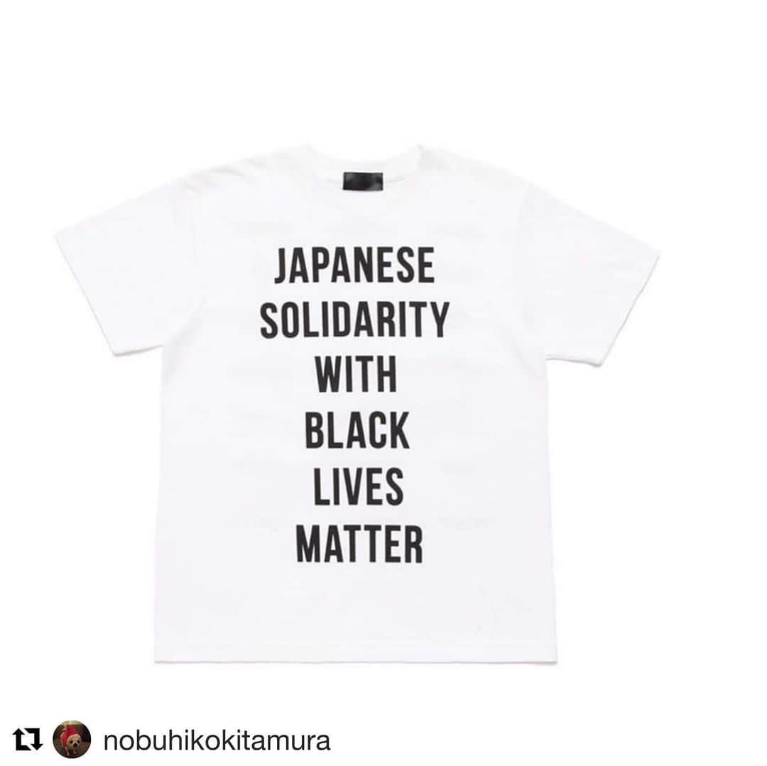 Hysteric Glamourさんのインスタグラム写真 - (Hysteric GlamourInstagram)「#Repost @nobuhikokitamura ・・・ 我々は不当な扱いに対する闘いを支援します。 日本国内での認識を高め寄付を募るため、この問題に賛同するブランドと協力してTシャツを製作しました。 売上の利益は全額「Black Lives Matter」「Equal Justice Initiative 」及び、教育を通してブラックアメリカンコミュニティの未来に投資をする慈善団体に寄付されます。 6月20日(土)11時から6月22日(月)10時59分まで www.humanmade.jp での受注生産を受けつけており、日本国内の住所のみに発送可能となります。 アメリカでは6月19日(金)22時から6月21日(日)21時59分まで www.bbcicecream.com からのみ購入可能です。 皆様からの沢山のご支援をいただけますと幸いです。  We support the struggle against injustice. We have joined forces to raise awareness and contributions in Japan. All profits from the sale of this T shirt will be donated to Black Lives Matter, Equal Justice Initiative and charities that invest in the future of the Black American community via education. Pre order from 11am Saturday 20th June to 10:59am Monday 22nd June at www.humamade.jp delivering only to addresses in Japan. Residents in the U.S.A will be able to pre order from 10pm Friday 19th June to 9:59pm Sunday 21st June at www.bbcicecream.com We appreciate your generous support.  @ambush_official @bedwin_official @bxh_official @cavempt @dcdt_2014 @verdy @humanmade @hyke_official @hystericglamour_official @kolorofficial @maisonkitsune @neighborhood_official @n_hoolywood @nonnative @sacaiofficial @soph_co_ltd @takahiromiyashitathesoloist @undercover_lab @wackomaria_guiltyparties @whitemountaineering_official @wtaps_tokyo #blacklivesmatter #equaljusticeinitiative  #BlackLivesMatter」6月19日 11時49分 - hystericglamour_official