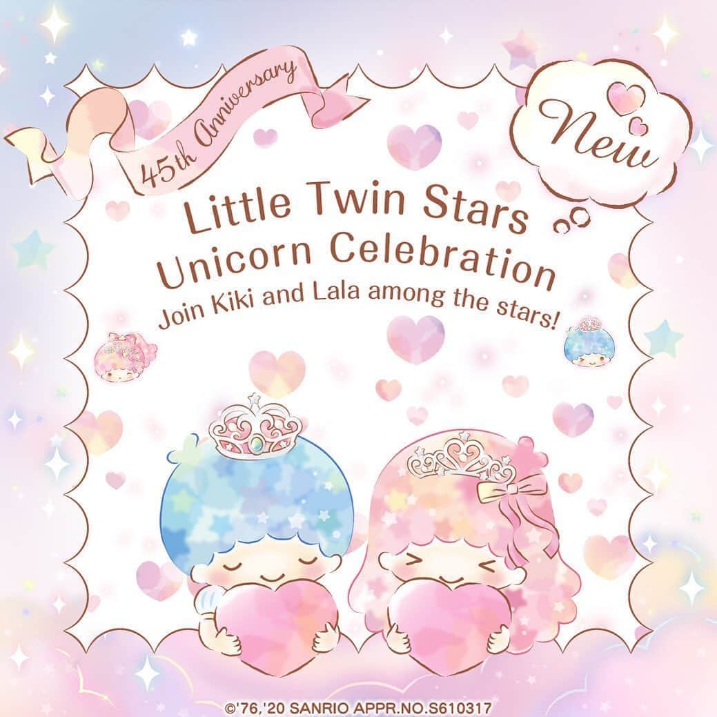 のインスタグラム：「Create a radiant wonderland with these dreamy Little Twin Stars stamps 🦄💕🌟🌈 . #linecamera #lineカメラ #라인카메라 #sanrio #サンリオ #キキララ #リトルツインスターズ #littletwinstars #ピンク #pink #ゆめかわ #ゆめかわいい #yumekawaii #可愛い #kawaii #cute #ハート #heart #hearts #スタンプ #ステッカー #stickers #sticker #stamp #stamps」
