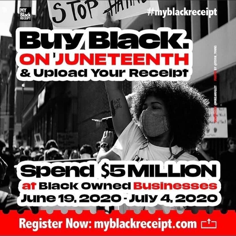マーシャ・トマソンのインスタグラム：「#myblackreceipt #blackdollars #blackwealth #blackpower #blackfamily #blackthought #blackliberation」