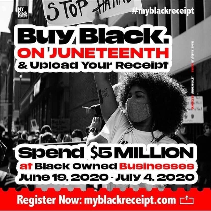 マーシャ・トマソンさんのインスタグラム写真 - (マーシャ・トマソンInstagram)「#myblackreceipt #blackdollars #blackwealth #blackpower #blackfamily #blackthought #blackliberation」6月19日 13時03分 - iammarshathomason