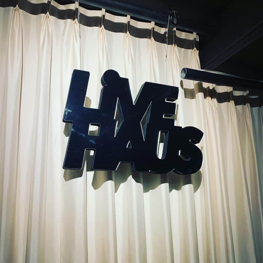 西寺郷太さんのインスタグラム写真 - (西寺郷太Instagram)「LiVE HAUS ‼︎」6月19日 13時47分 - gota_nonareeves