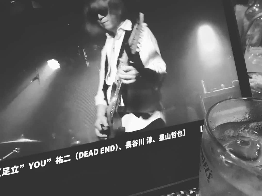 sakura (ドラマー)さんのインスタグラム写真 - (sakura (ドラマー)Instagram)「献杯 #足立祐二 #you #deadend」6月20日 0時50分 - yasunori_sakurazawa