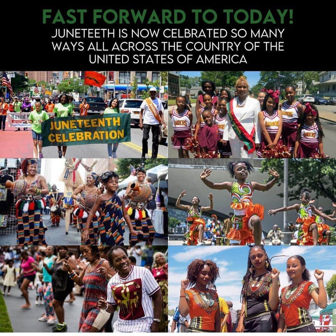 ローレン・ハウレギさんのインスタグラム写真 - (ローレン・ハウレギInstagram)「@itstanianicole thank you for this informative graphic! HAPPY JUNETEENTH! We celebrate freedom by honoring the ancestors who fought for it, who were denied it even after being freed, who’s descendants continue to fight for it today under this behemoth that is white supremacy. I honor all the indigenous and original peoples that went through the atrocity of slavery; those who survived and those who did not. I pray for their descendants and I pray for us all to finally grant what is owed!! If you have the money, please consider donating today to @thelovelandfoundation that’s where I will be sending what I can today and making a monthly commitment. Started by @rachel.cargle it is a fund that helps black women access therapy and I think that’s where all our reparations need to be going, honestly. Black women, girls & nbs deserve a safe space to heal more than anything right now. The link will be in my story and it is also tagged in the last slide! @thelovelandfoundation ✨」6月20日 1時19分 - laurenjauregui