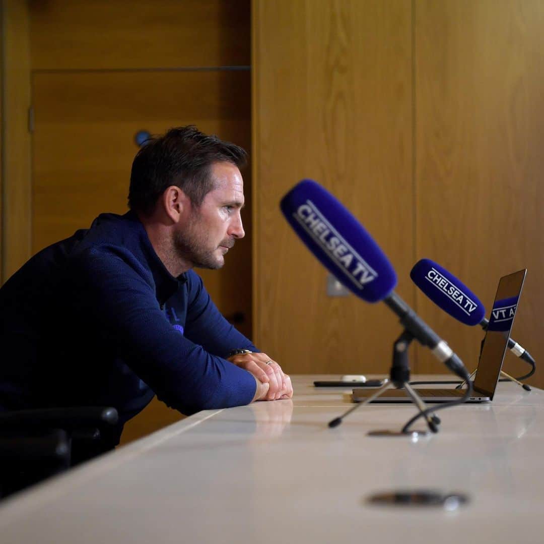 チェルシーFCさんのインスタグラム写真 - (チェルシーFCInstagram)「Press conferences look a little different for @franklampard now! 💻  #CFC #Chelsea」6月20日 1時25分 - chelseafc