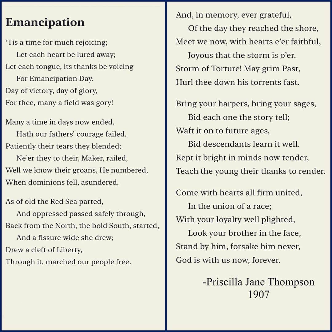 ビジー・フィリップスさんのインスタグラム写真 - (ビジー・フィリップスInstagram)「This morning, my poem a day from @poetsorg was this beautiful poem from 1907 by Priscilla Jane Thompson. I hope your feed today is flooded with different graphics and info about #juneteenth & we all maybe learn something new about history since most of us weren’t taught about the real Independence Day for ALL Americans in school. If you know/follow me, you know I’m v. into poetry(I don’t write it just love to read it!) There are obviously some incredible Black voices in poetry(Some of my favs; Nikki Giovanni💔,Langston Hughes, Audre Lorde“there are so many roots to the tree of anger that sometimes the branches shatter before they bear.”, Ntozake Shange- VERY bummed I didn’t get to see the Public’s production of For Colored Girls who have considered suicide/when the rainbow is enuf) BUT I DIGRESS. Priscilla Jane Thompson was born in Cincinnati’s Rossmoyne in 1871. Her parents, John Henry and Clara Jane Thompson were born slaves in Virginia and sold to a Kentucky plantation owner before they escaped slavery on the Underground Railroad and settled in Rossmoyne where they raised thier four children to be educated and emmersed in the arts. Priscilla Jane studied to be a teacher & ended up teaching Sunday school at Zion Baptist Church in addition to being a poet and a lecturer. Her brother Aaron was also a poet who often invited his sister to perform her poetry at Emancipation Day Celebrations(Juneteenth)She self published her first book of poetry in 1900, using her brothers printer in their home. Her work inspired the Harlem Renaissance but she never got the recognition she deserves. In 1907, Priscilla released her second collection of poetry(which includes EMANCIPATION) and in the introduction Priscilla Jane wrote, “In presenting this little volume of poems to the public,(mostly of which are closely associated with a proscribed race,) the writer’s sole and earnest endeavor, is to bring to light their real life and character;and if in any of these humble and simple rhymes, a passage or thought may chance prove a medium,through which the race may be elevated, or benefited, if only in the private mind of some reader, the writer feels, that her efforts is fully repaid."」6月20日 2時01分 - busyphilipps