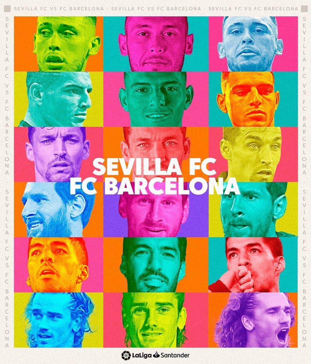 LFPさんのインスタグラム写真 - (LFPInstagram)「BIG GAME FULL OF STARS! 🌟🌟 😜 Who will win the #SevillaFCBarça? • Un PARTIDAZO lleno de ESTRELLAS. 🌟🌟 😜 ¿Quién ganará? • #SevillaFC #Barça #LaLigaSantander #LaLiga #Messi #Griezmann #Suarez #Ocampos #Navas #DiegoCarlos」6月19日 18時17分 - laliga