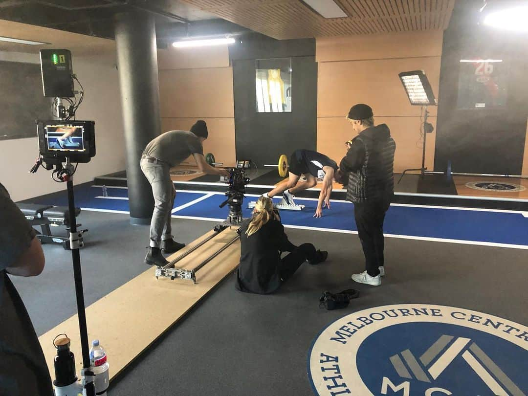 ジャック・ヘイルのインスタグラム：「Good fun today getting in front of the camera for a new @melb_cap promotional video!  Keep an eye out for it, should be awesome!!」