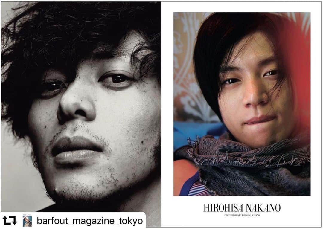 のインスタグラム：「特集して頂きました！思い出深い写真ばかりです！#repost @barfout_magazine_tokyo ・・・ バァフアウト！が9月号で300号を迎えるにあたり、ちょくちょくアーカイブ企画をやっていければと思います。バァフの歴代ヴィジュアルは、カメラマンをはじめとするクリエイターの方々の尽力なしには語れません。ということで、弊誌がとてもじゃないけど足を向けては寝られないカメラマンのトリビュート企画、不定期ですがスタートします。6/19発売の7月号、初回は中野敬久さんです！（堂前） ﻿ 【誌面の掲載一覧】﻿ 小栗 旬：2008年 6月号（vol.154）﻿ オダギリジョー：2004年2月号（vol.142）﻿ 中島美嘉：2005年3月号（vol.115）﻿ 安藤政信：2002年9月号（vol.107）﻿ 松山ケンイチ：2010年12月号（vol.184）﻿ 桐谷美玲：2019年7月号（vol.286）﻿ 柳楽優弥：2007年10月号（vol.146）﻿ 高良健吾：2015年3月号（vol.234）﻿ 岸田 繁×永山瑛太：2007年7月号（vol.143）﻿ 小栗 旬×山田孝之：2007年11月号（vol.147）﻿ ﻿ #barfout﻿ #portrait﻿ #culturemagazine﻿ #printmagazine﻿ #publishing﻿ #photography﻿ #photo﻿ ﻿ ﻿」