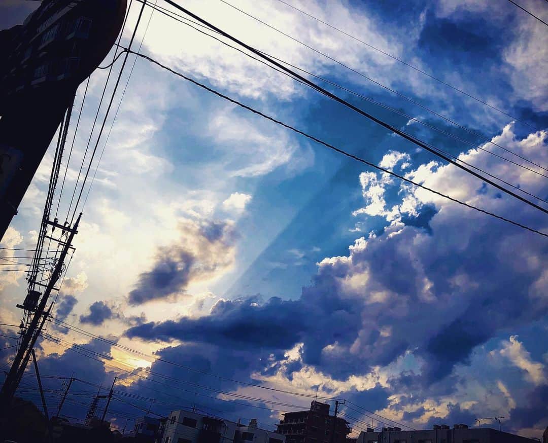 羽原信義さんのインスタグラム写真 - (羽原信義Instagram)「6月15日の夕空。」6月19日 19時45分 - nobuyoshi_habara